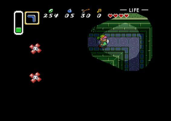 Screenshot from The Legend of Zelda: A Link to the Past